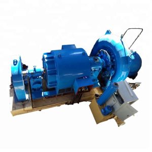 Quality 900kw Francis Hydro Turbine 50m Water Head Variable Pressure for sale