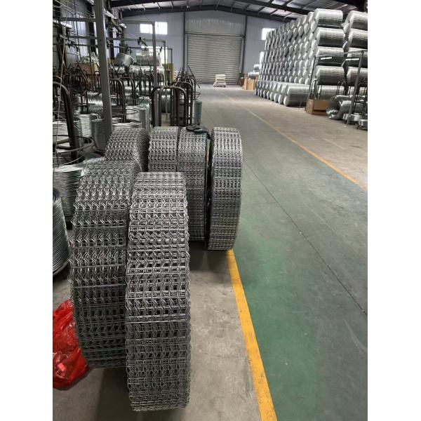 Zinc Coating CWC Reinforced Mesh 2.2 MM Pipeline Wire Mesh 6 8 10 Lines