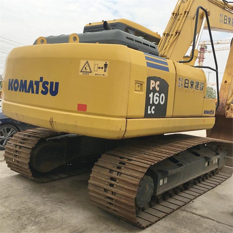 Original Hydraulic Cylinder Used Komatsu PC160-7 Crawler 16 Ton Excavator from Japan