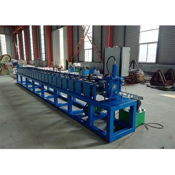 Upright Column Light Steel Keel Roll Forming Machine With Punch Machine Servo Feeder