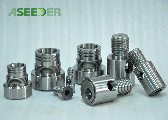 Good Sealing Tungsten Carbide Parts , Valves Assembly Parts Sufficient Strength