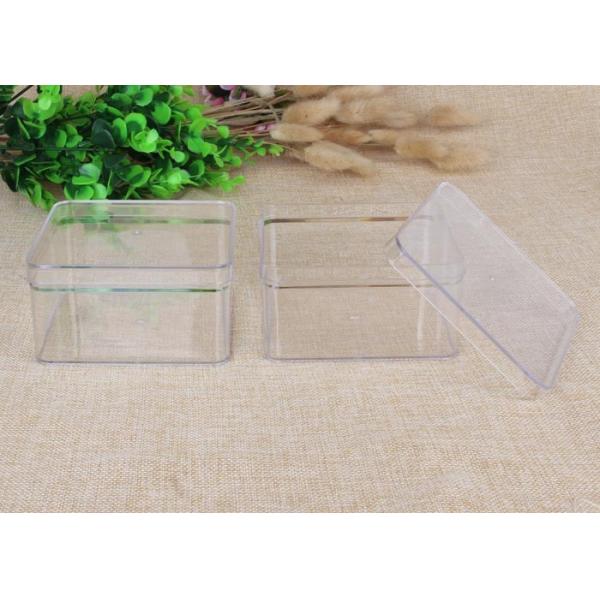 Ellipse Clear Plastic Container Box Storage Hard Plastic With Lid