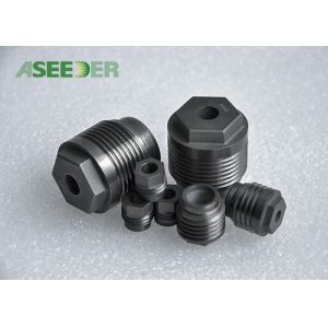 Cemented Tungsten Carbide Drill Bit Nozzle External Hexagon Alloy Nozzle