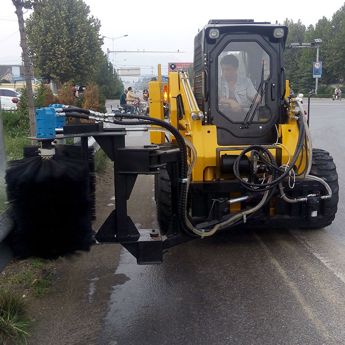 2800 kg Multifunctional Backhoe Auger Grapple Attachments for SNSC Skid Steer Loader