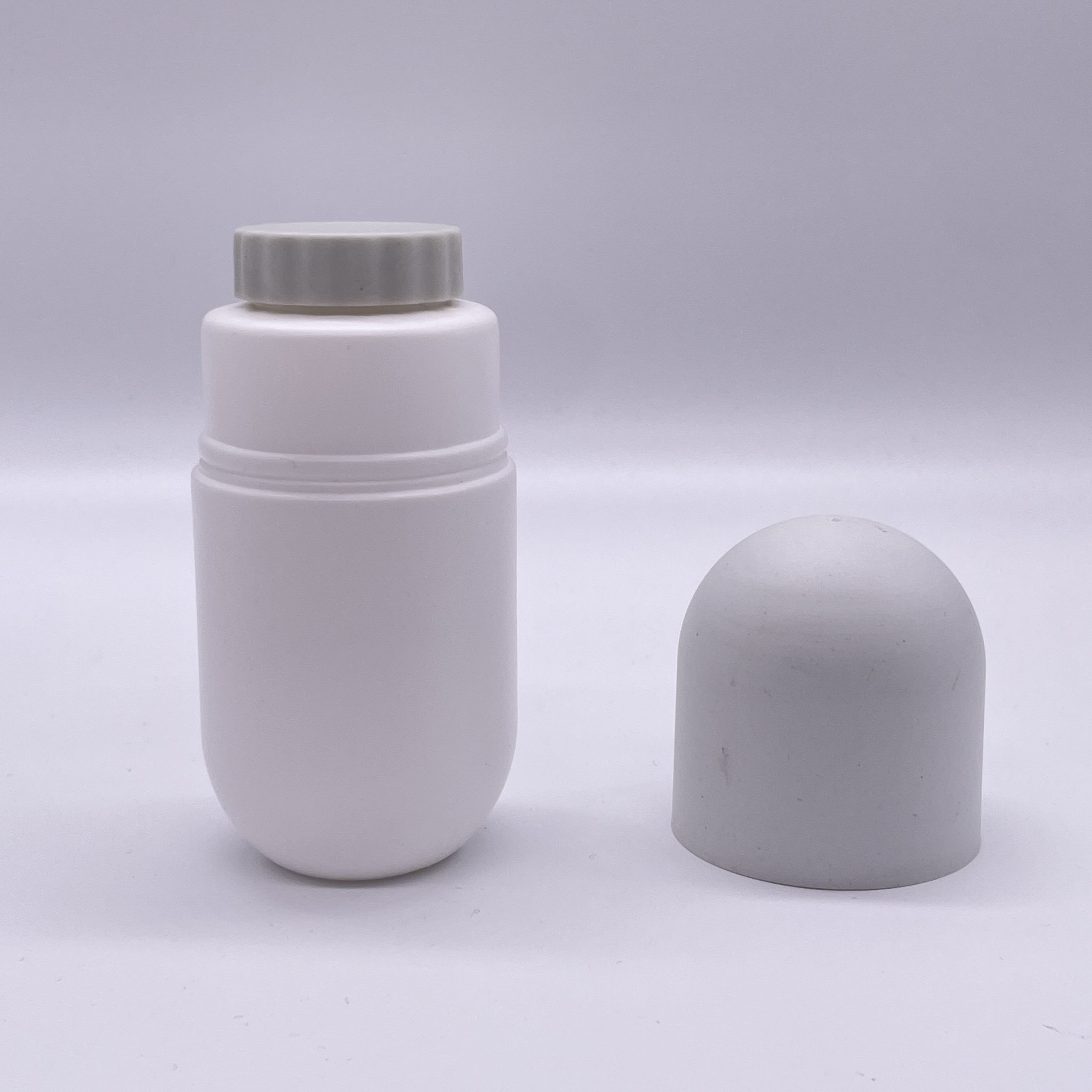 120ml/130ml/180ml/200ml/250ml HDPE Plastic Capsule Shaped Bottle for Vitamin Supplement Pill