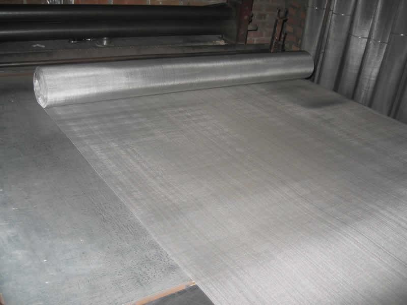 316 Stainless Steel Woven Wire Mesh Plain / Twill Dutch Weave Filters Application
