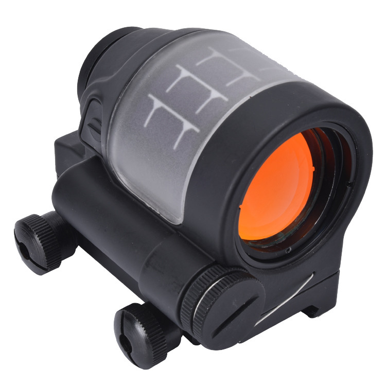 Waterproof Solar Red Dot Scope 1X36 Tactical Compact Sealed Reflex Sight for