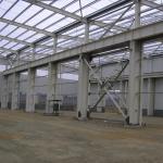 Long Span Steel Structure Warehouse with Sliding Doors