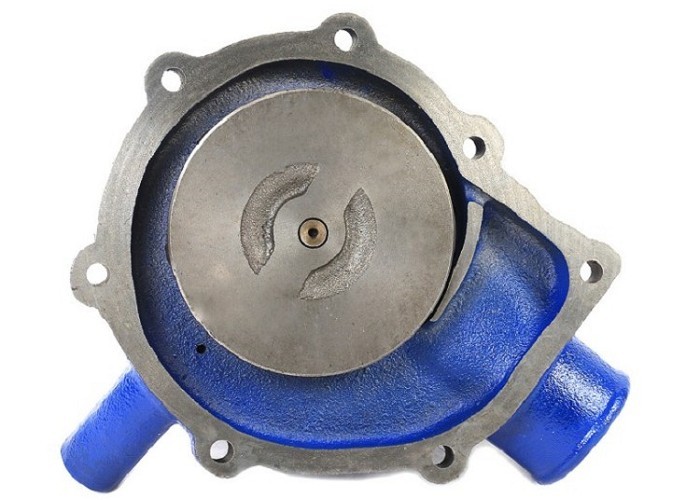 R200-5 Excavator Hydraulic Parts Blue Portable Water Pump For Engine D6BR-C