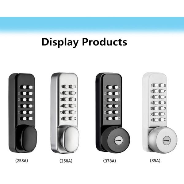 Portable Resettable Combination Lock with Easy-to-Set Digit Code