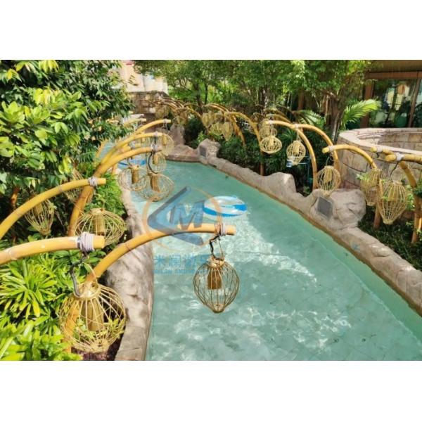 Outdoor Lazy River Machine Adventure Lazy River 2-4m Wide With Field Control