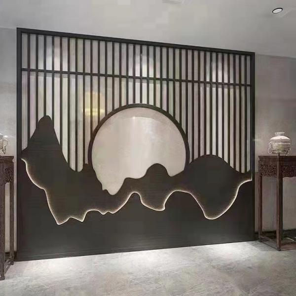 Modern home decor metal art screen room dividers partition