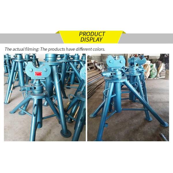 Simple Mechanical Rack Cable Reel Pay - Off Stand Cable Drum Jack