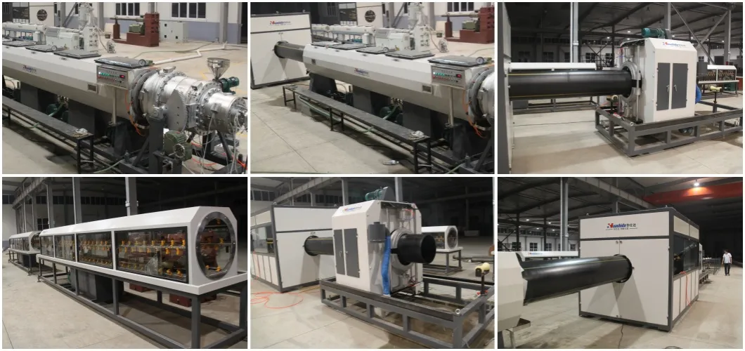 HDPE Water/Gas Supply Pressure Pipe Single Layer & Multi-Layer Co-Extrusion Production System