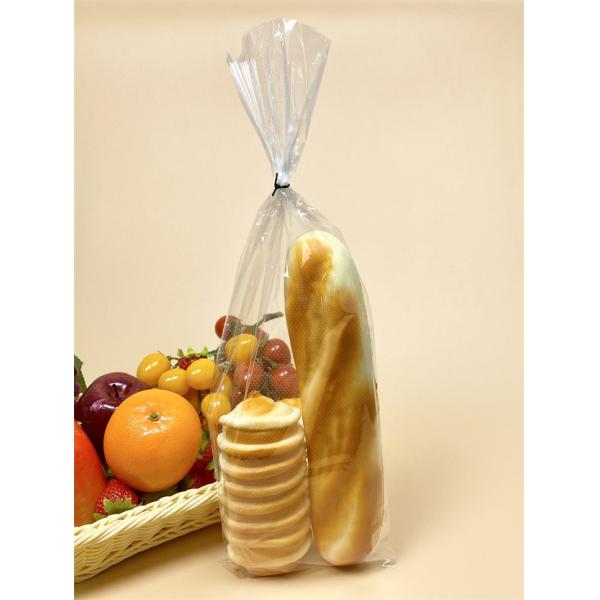 Customized Recyclable Vegetable Bread Bag Breathable Micro Perforated Bag for Fresh Food