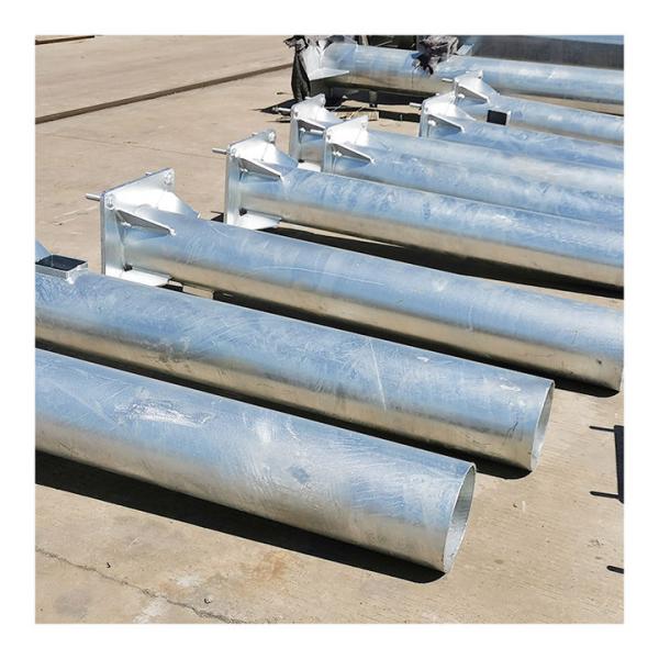 Customized Galvanized Single Tube Telecommunication Antenna Wifi Monopole