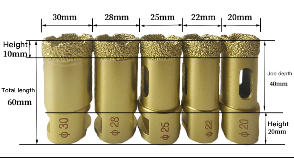 High Quality Drill Bit for Marble Glass Ceramic Tile ceramic