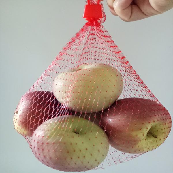 PE Plastic Sleeve Mesh Bag Net For Pack Eggs Protective Fruit Vegetable