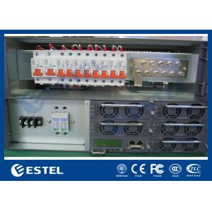 120A DC Telecom Rectifier System , Single Phase / Three Phase Rectifier