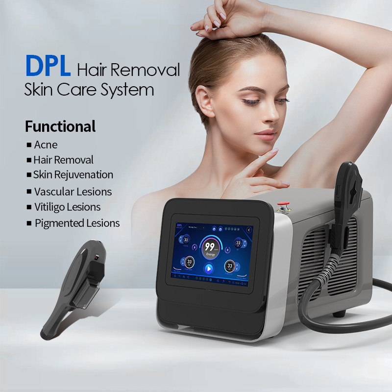 IPL SHR Hair Removal Device With New Technology DPL For Salon