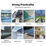 Polycarbonate Shed Transparent Plastic Sheet