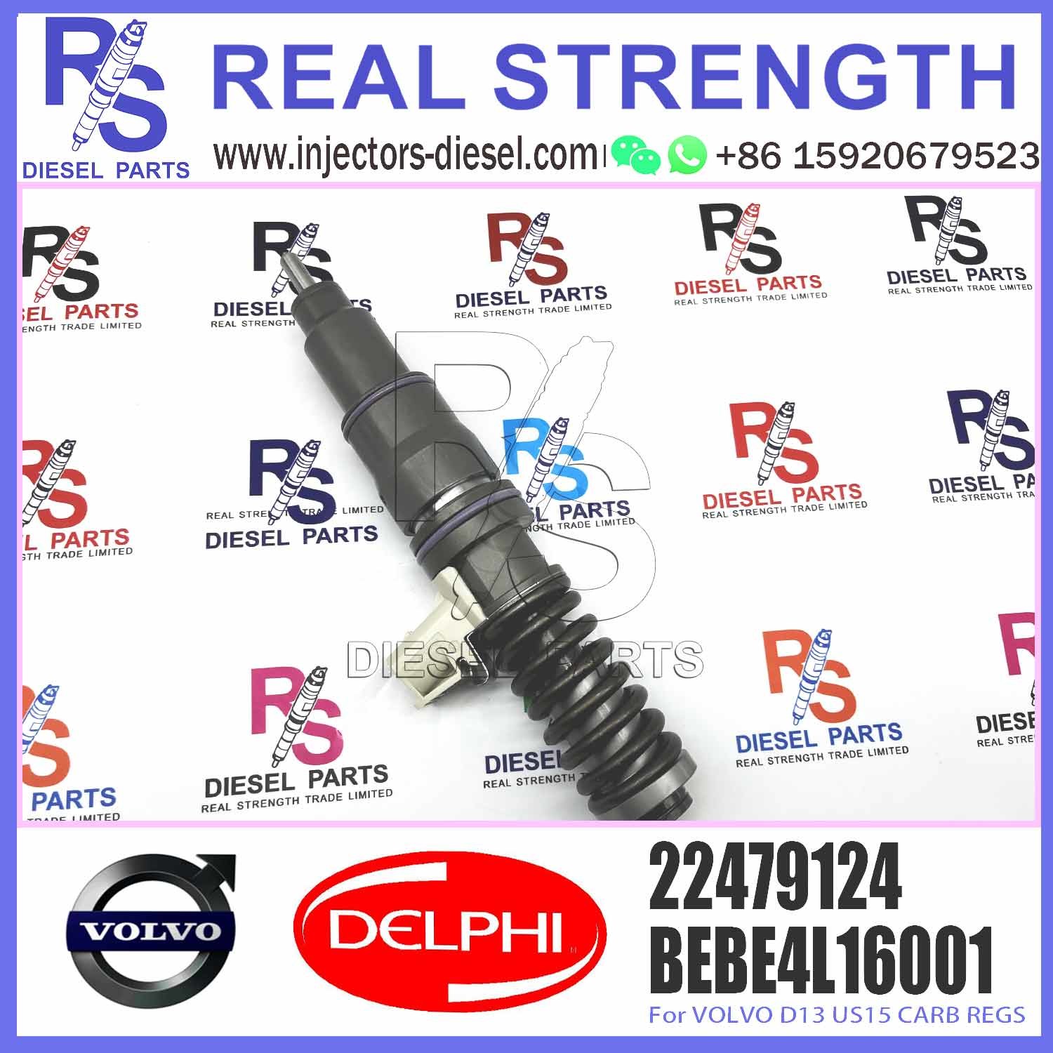 high quality truck fuel injector 22479124 Engine Parts Injector Nozzles Diesel Injector