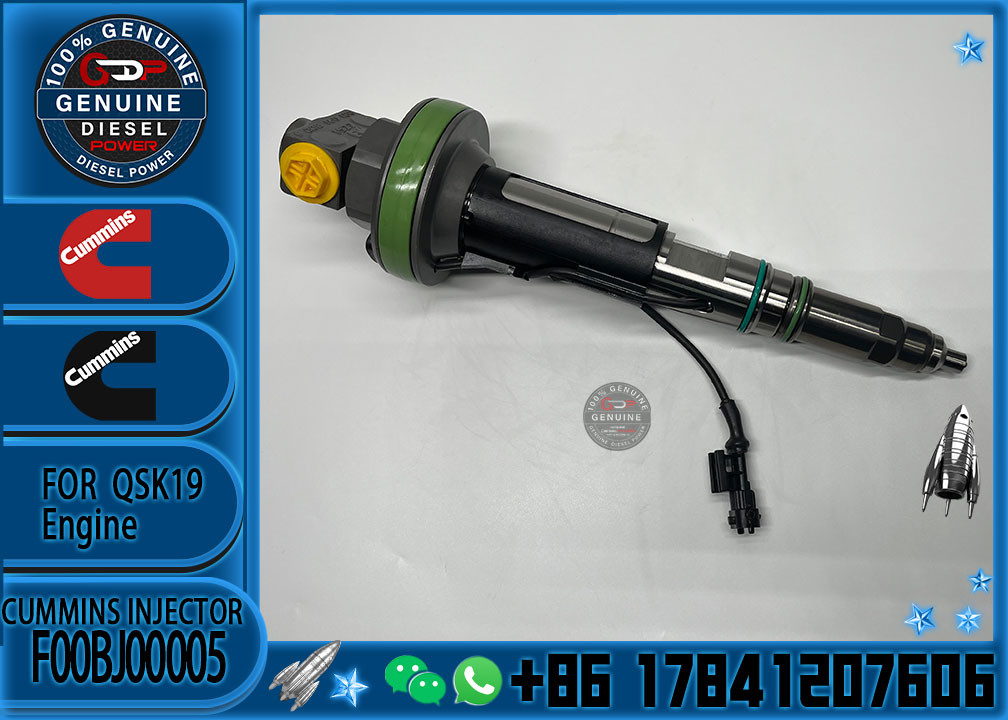 Engine parts truck spare parts QSK19 injector assembly F00BJ00005 diesel fuel injector F00BJ00005
