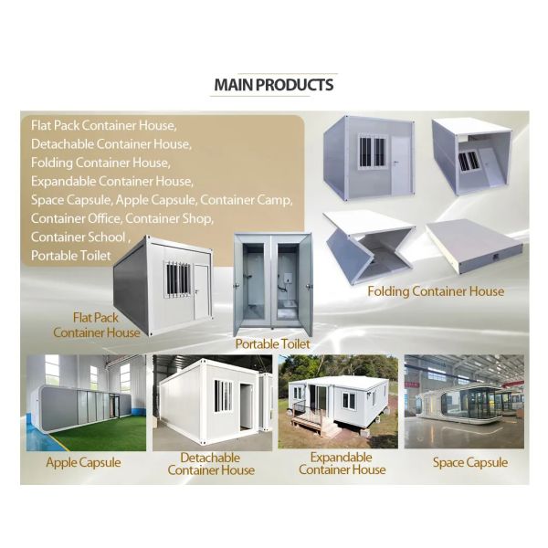 Standardized Expandable Container House for Fast Construction with High Load Bearing Capacity