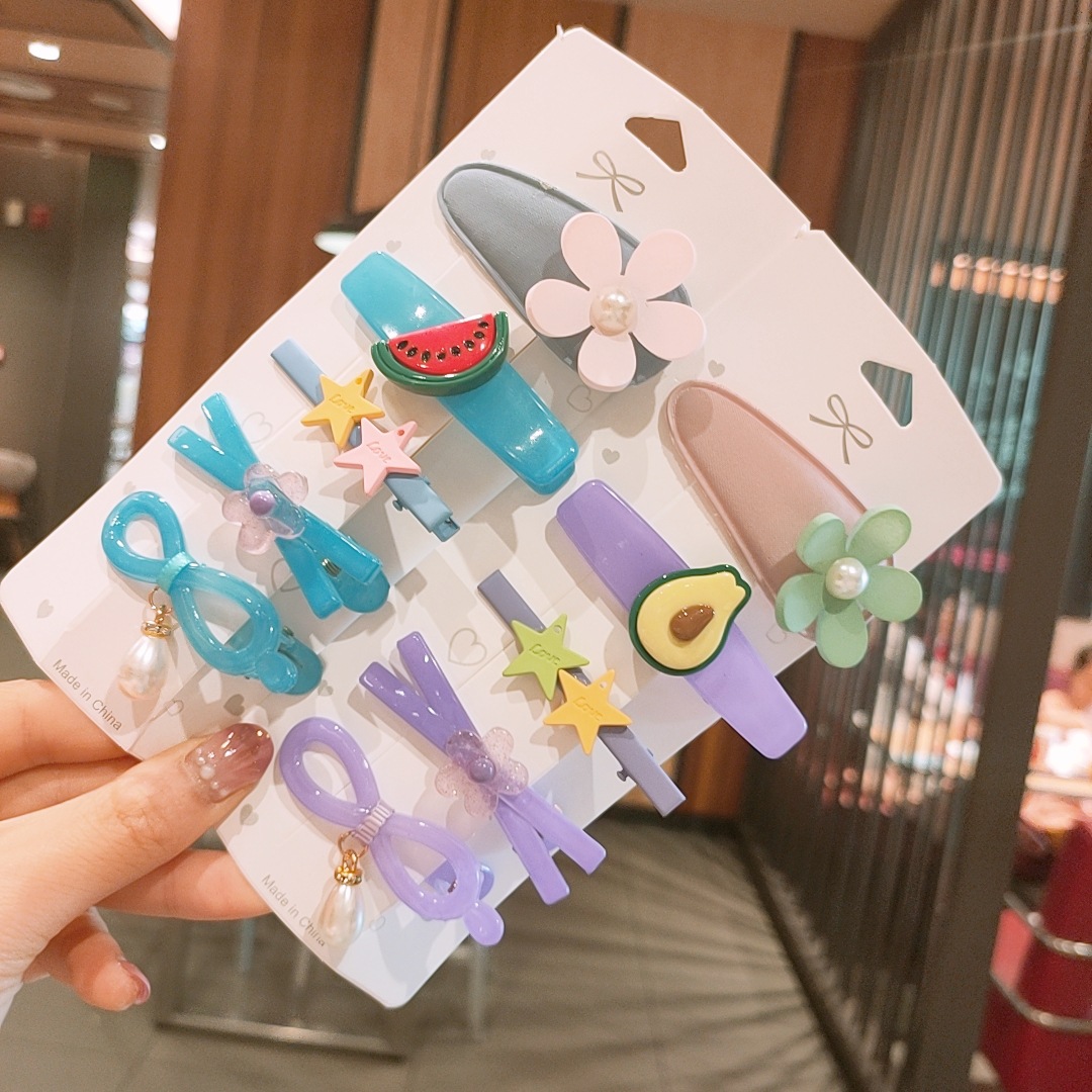 Baby Hairpin, Hairpin, Headdress Baby Side Clip, Less Hair, Clip Does Not Hurt Hair, Korean Princess Children Hair Accessorie