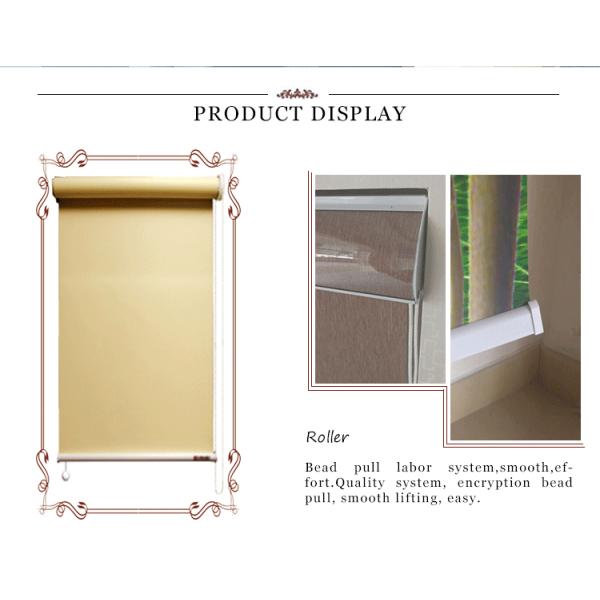 2017 most popular 100% polyester roller blinds plastic chain window blinds very low price roller shades fabric