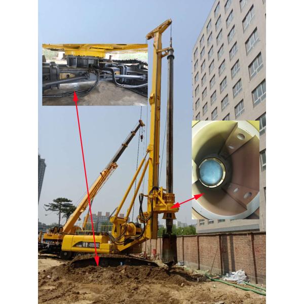 169KW Hydraulic Piling Rig FDH5 Hydraulic Rotary Piling Rig 13m