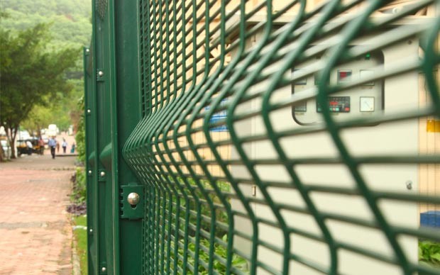 Good Visibility 358 Welded 2x1.5m Anti Climb Mesh Fence Durable Commercial
