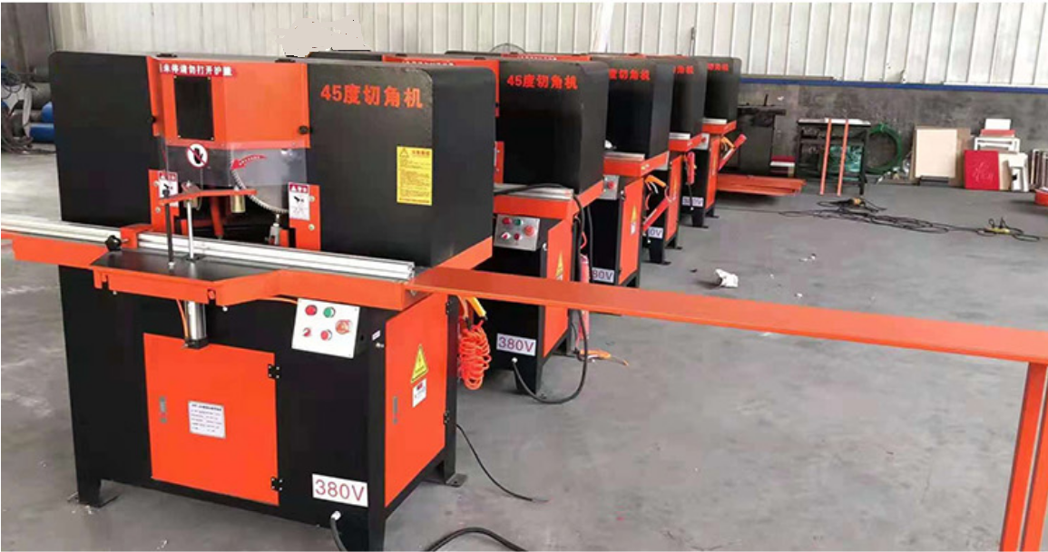 Metal Steel HEPA Filter Making Machine 220V 50Hz Aluminium Frame Cutting Machine