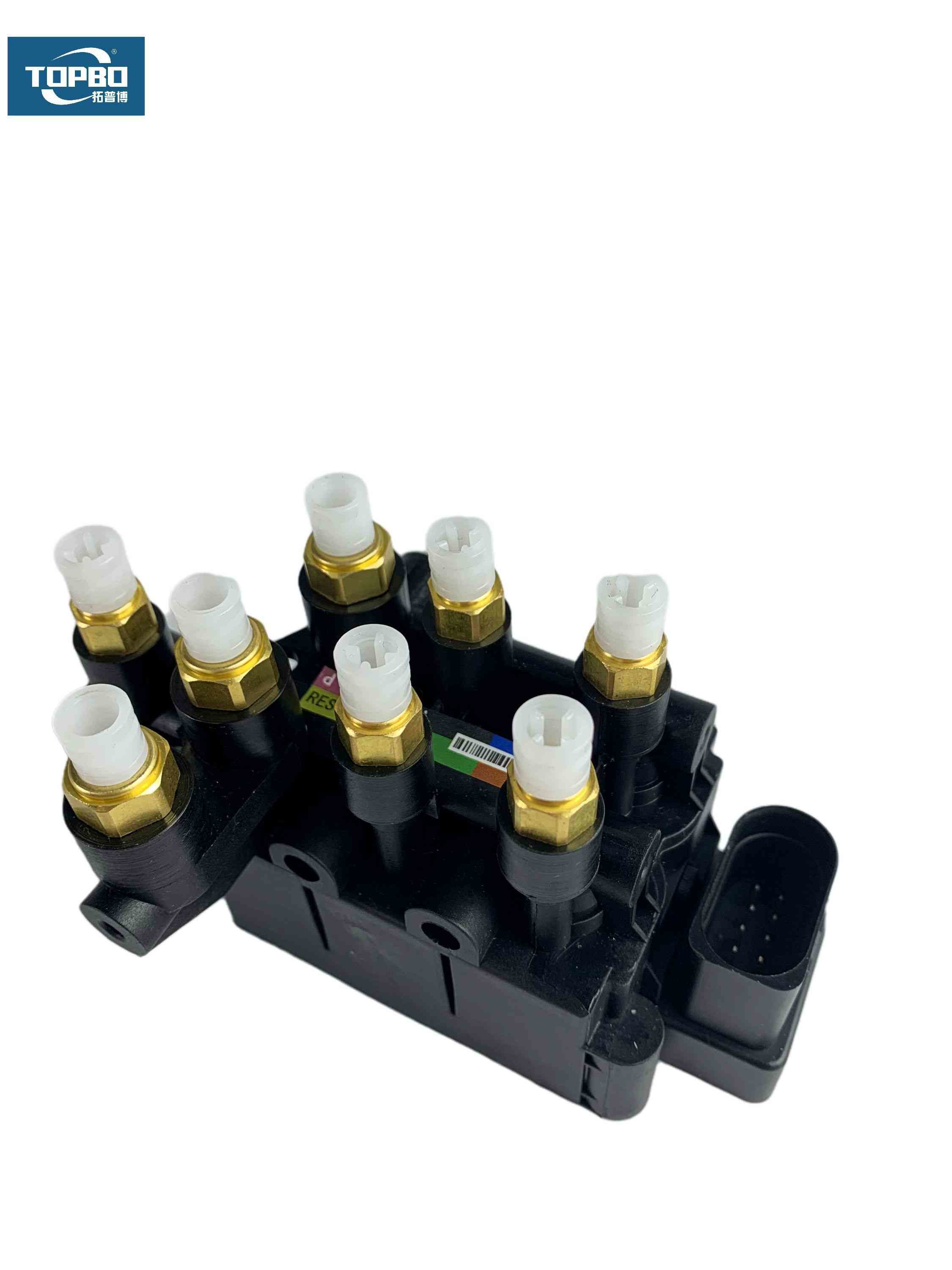 Quality Plastic cooper Audi Q7 Air Suspension Valve Block 4M0616013B for sale