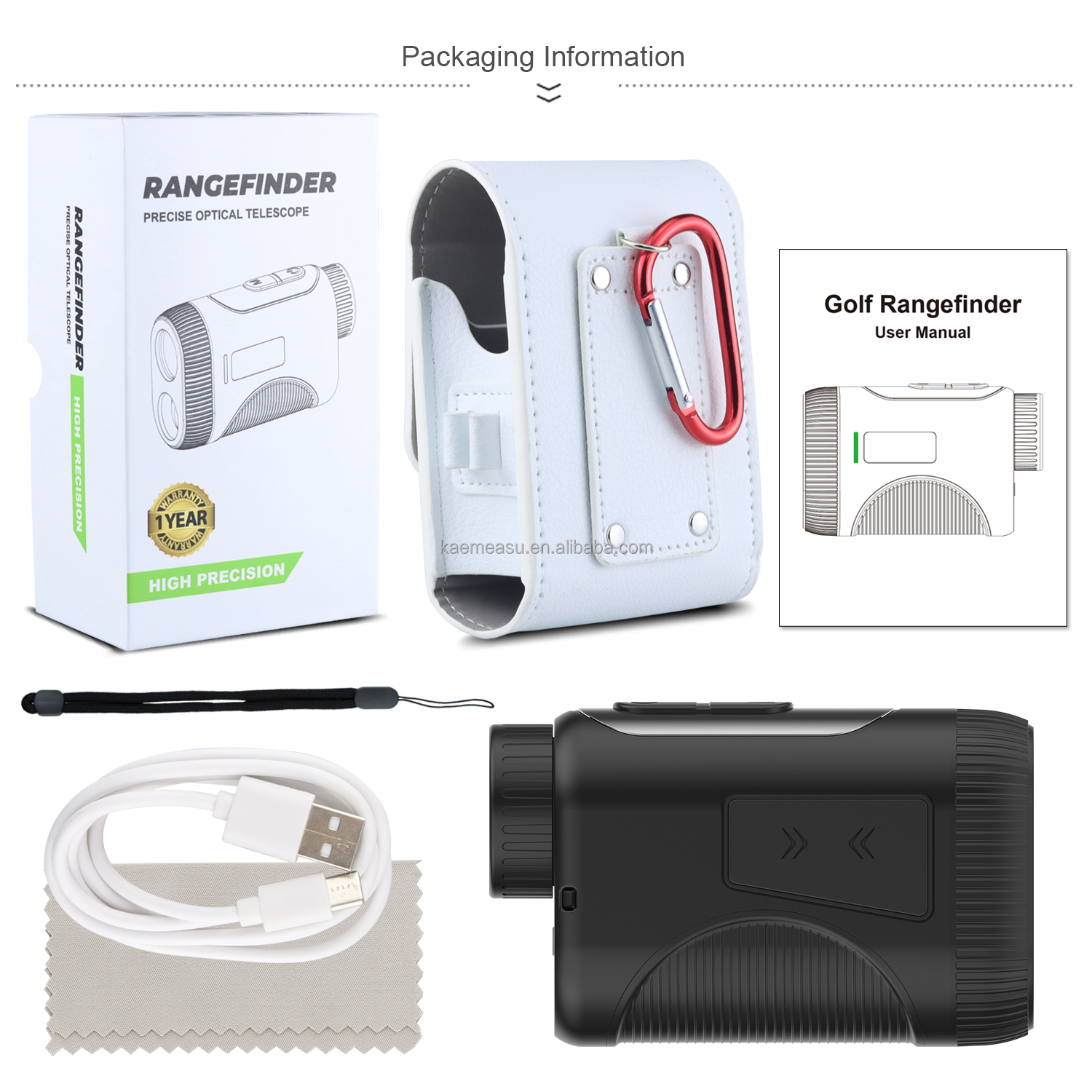 600m OEM Industrial Grade Golf Laser Rangefinder Slope Scope and Laser Distance Meter Telescope with Golf Slope Features