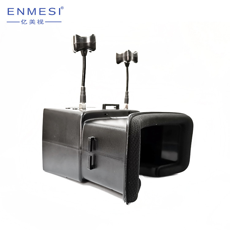PMMA Lens Glasses FPV Video Glasses 4.3 Inch 16/9 AV IN Input Short Delay FPV