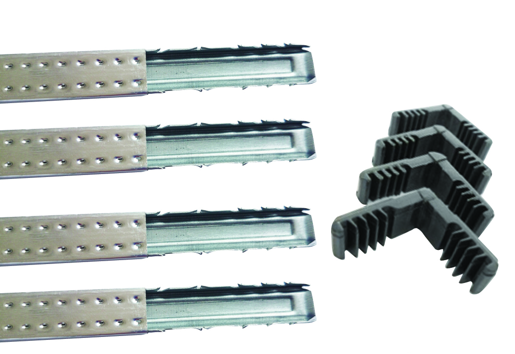 Plastic Connector Bracket for Non-Bendable Aluminum Spacer Bar