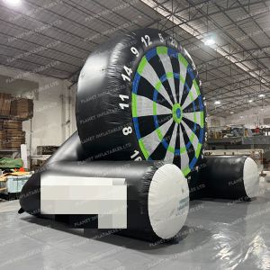 Inflatable Football Shooting Dartboard Game Giant Inflatable Soccer Target Dart