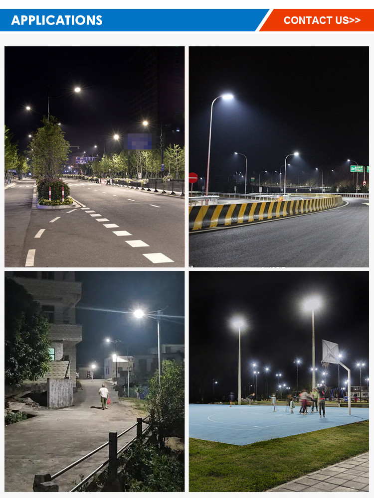 Sturdy And Durable Anti UV Outdoor LED Street Light IP65 SMD3030