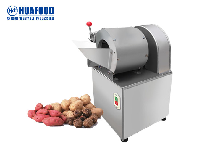 Quality Vegetable Roots 200kg/H Cube Slicer Machine for sale