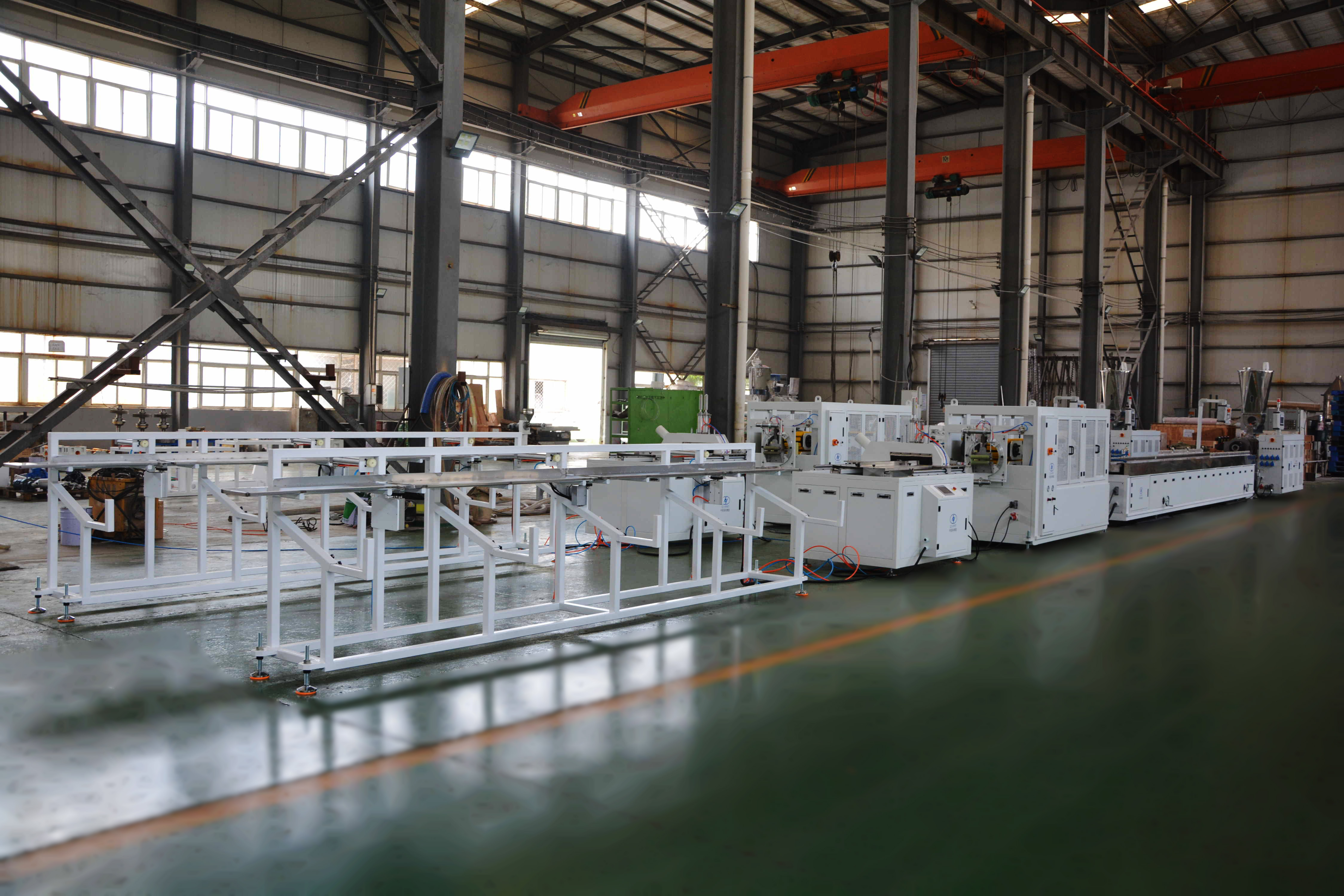 Shenzhen HYPET PVC/Plastic Square/Half Round Rain Gutter Production Line Half Round Rain Water Gutter Machine Manufacturer