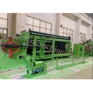 Automatic High Efficiency Gabion Mesh Machine 84*110mm Wire Mesh