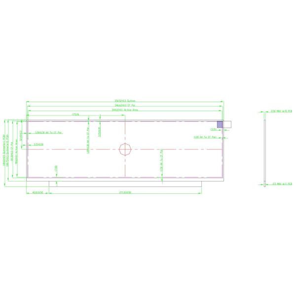 BOE NV140XTM-N52 IPS Bar Type LCD Display 14 Inch 3840x1100 Resolution