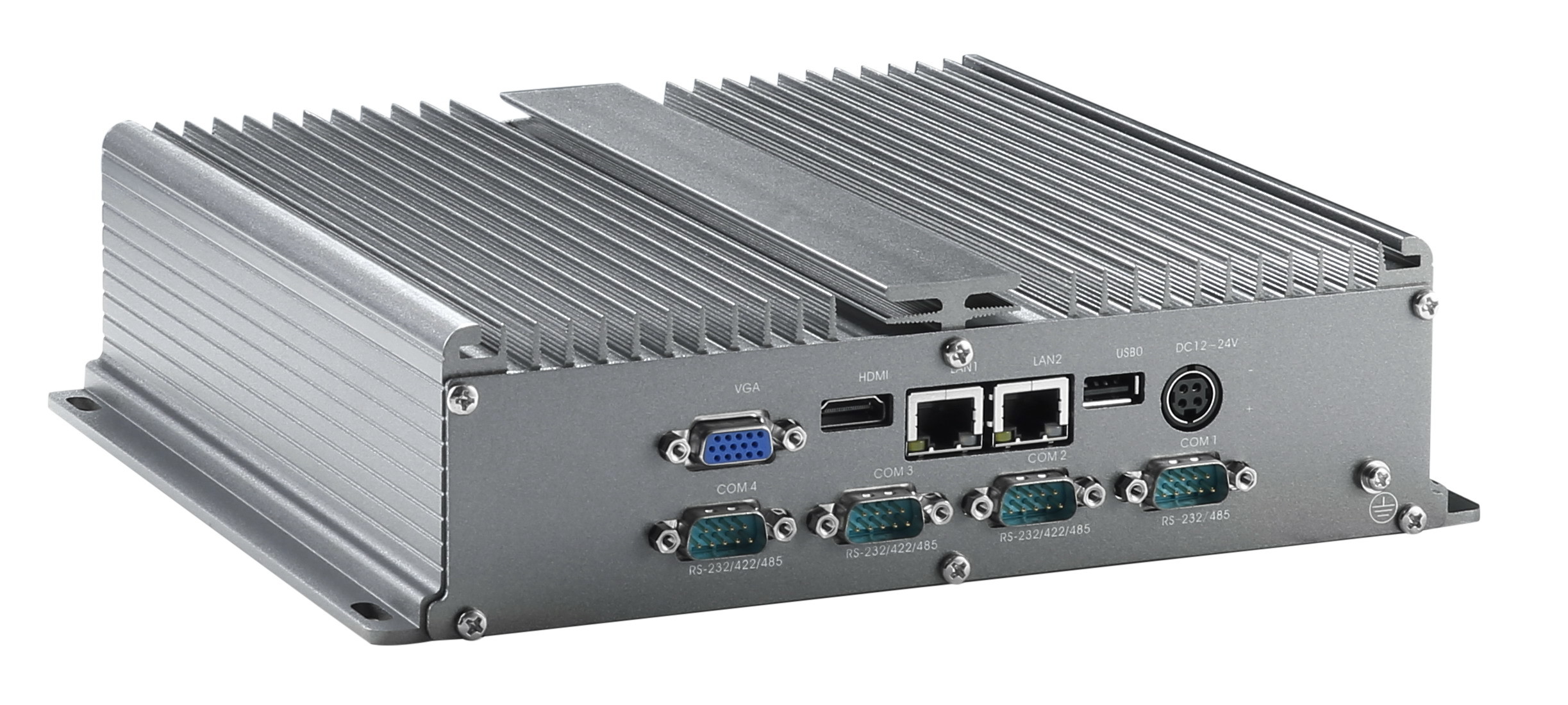 Fanless Box PC / 1037U CPU Fanless Embedded Box Pc 2LAN 6COM 6 USB