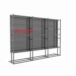 Dustproof Wall Mounted Digital Advertising Display Multi Screen Random Stitching