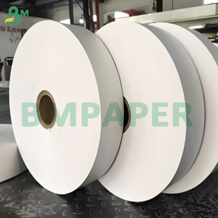 Bio-degradable 28gsm Wrapping Paper Rolls For Disposable Straws