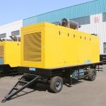 360KVA Mobile Generator Light Tower Multi Function Air Cooled