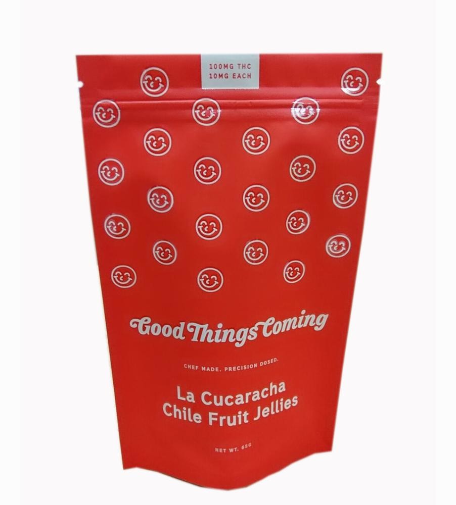 Aluminum foil clear plastic food packaging pouch bag with zipper