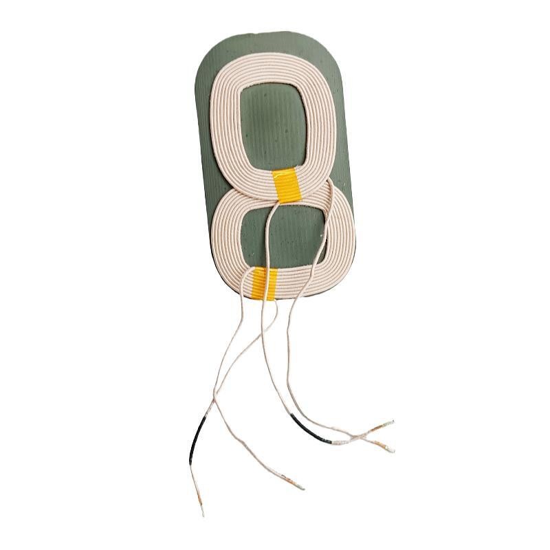 Customized 15 Watt Dual Coil Wireless Charging Coil for Cell Phone Charging