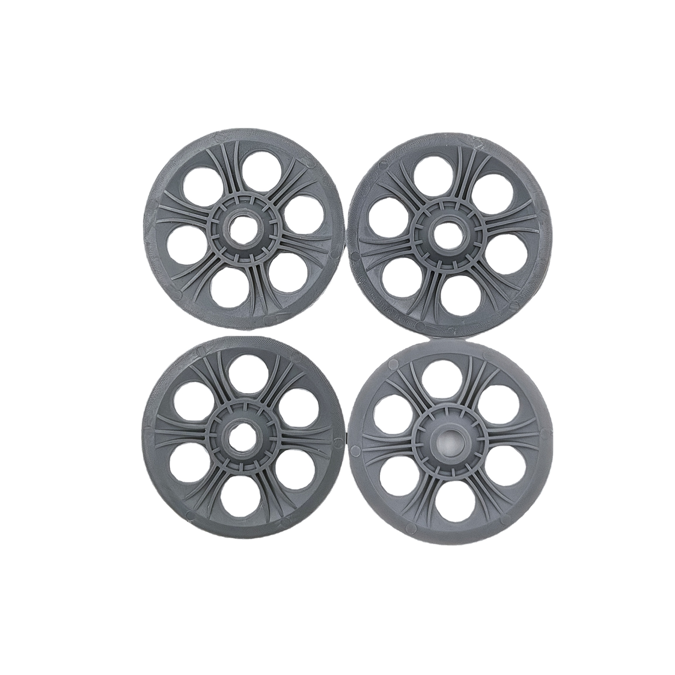 White Thermal Nylon Gaskets Rigid Insulation Washers Fixing Discs OEM Service
